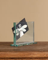 Chipped Base Glass Picture Frame, Italy, 1950's - Lone Fox