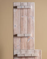 Christian IV Whitewashed Pine Sideboard Hutch by Hans Frydendal, 1970's - Lone Fox