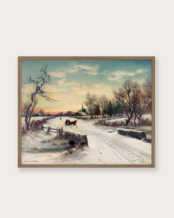 "Christmas Morn" Art Print - Lone Fox