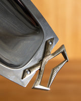 Chrome & Brass Handle Tray - Lone Fox