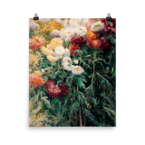 "Chrysanthemums in the Garden at Petit–Gennevilliers" Art Print - Lone Fox