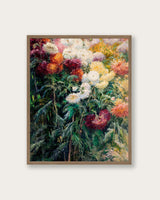 "Chrysanthemums in the Garden at Petit–Gennevilliers" Art Print - Lone Fox