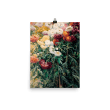"Chrysanthemums in the Garden at Petit–Gennevilliers" Art Print - Lone Fox