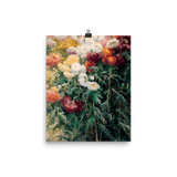 "Chrysanthemums in the Garden at Petit–Gennevilliers" Art Print - Lone Fox