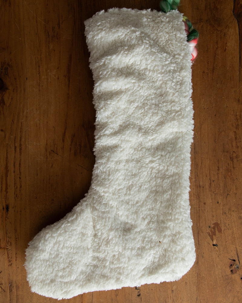 Chunky Knit Stocking - Lone Fox