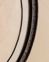 Classical Male Pencil Portrait in Oval Frame, France - Lone Fox