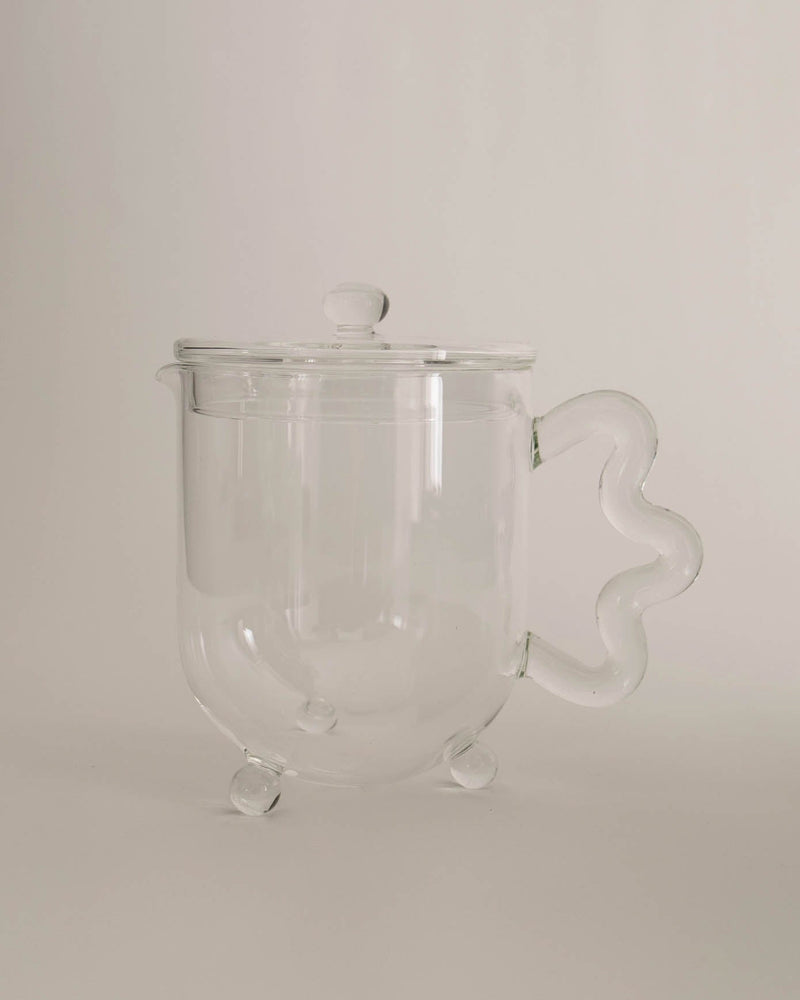 Clear Bloom Teapot - Lone Fox