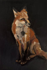 "Clever Fox" Print: 5x7 - Lone Fox