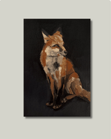 "Clever Fox" Print: 5x7 - Lone Fox