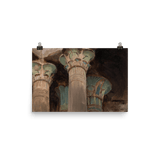"Columns in Egypt" Art Print - Lone Fox