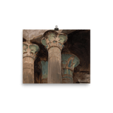 "Columns in Egypt" Art Print - Lone Fox