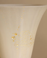 Contemporary Murano Glass & Brass Torchiere Table Lamps, Italy (2 Available) - Lone Fox