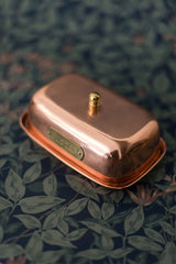 Copper Butter Dish - Lone Fox