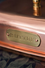 Copper Butter Dish - Lone Fox