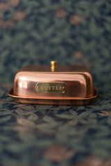 Copper Butter Dish - Lone Fox