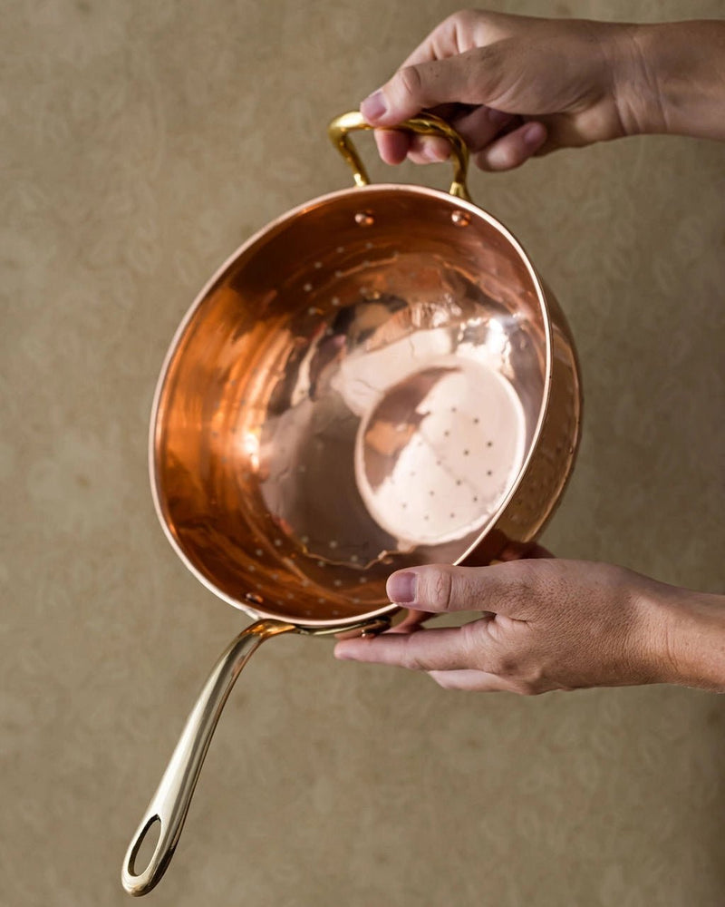 Copper Colander - Lone Fox