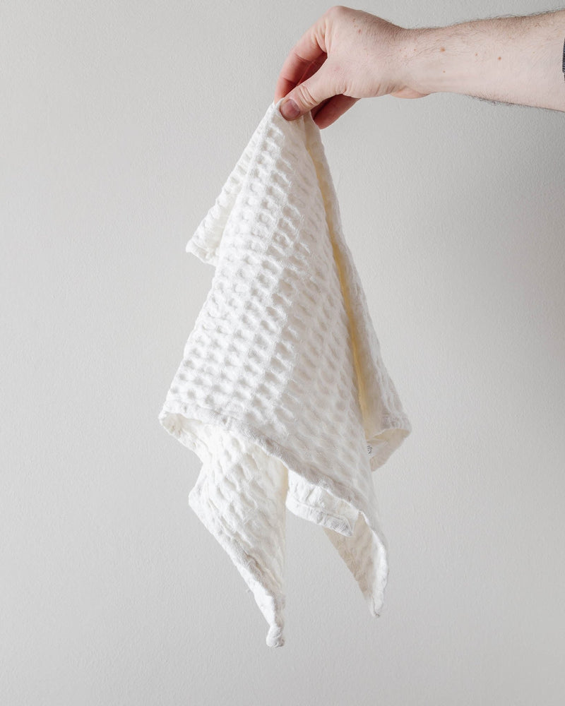 Cotton Waffle Tea Towel - Lone Fox