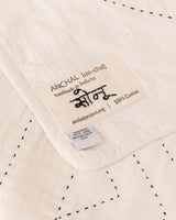 Crescent Hand Sewn Cotton Quilt - Charcoal - Lone Fox