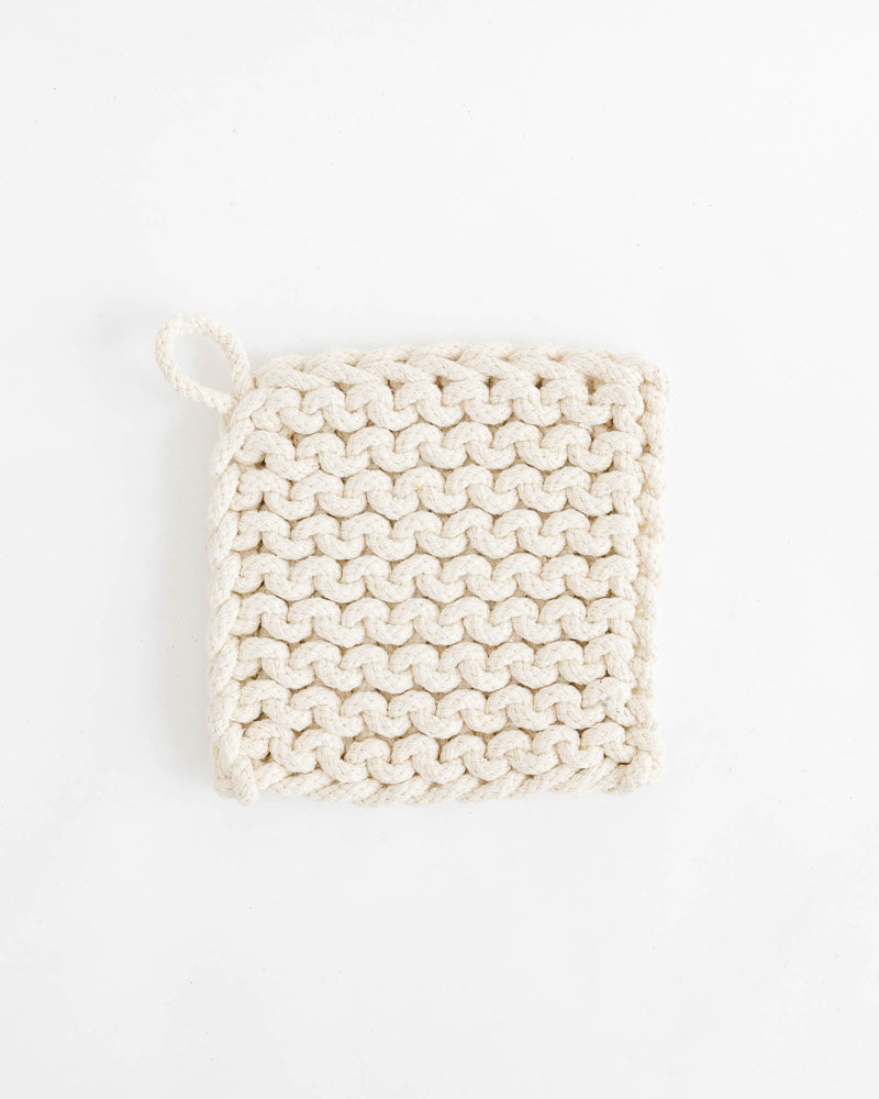 Crocheted Pot Holder - Desert Hues - Lone Fox