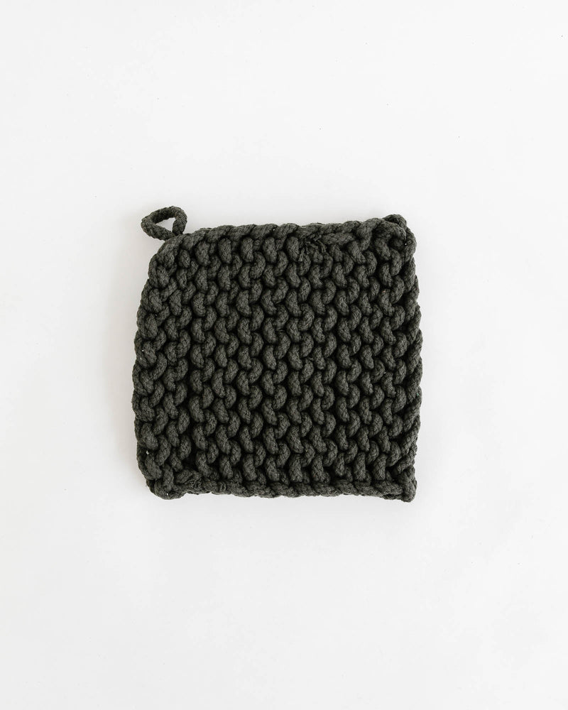 Crocheted Pot Holder - Neutral - Lone Fox