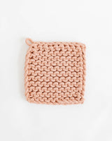 Crocheted Pot Holder - Pastel - Lone Fox