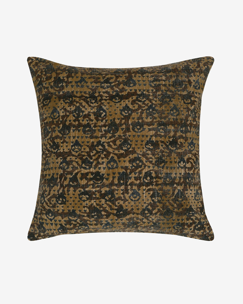 Wynter Hand Block Floral Pillow Cover