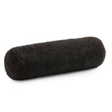 Curly Sheepskin Bolster Pillow: Beige - Lone Fox