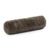 Curly Sheepskin Bolster Pillow: Beige - Lone Fox