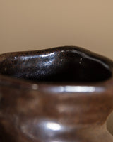 Curvy Neck Studio Pottery Vase, American, Mid-20th Century - Lone Fox