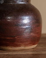 Curvy Neck Studio Pottery Vase, American, Mid-20th Century - Lone Fox