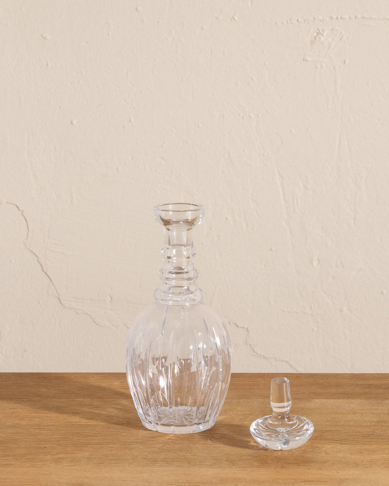 Cut Glass Decanter, 1970's - Lone Fox