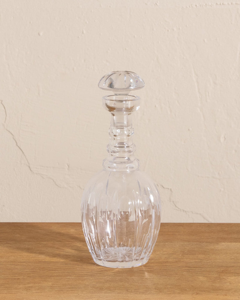 Cut Glass Decanter, 1970's - Lone Fox
