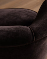 Danish Cabinetmaker Corner Sofa in Truffle Chenille, 1950's - Lone Fox