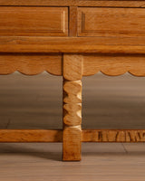 Danish Oak 89" Sideboard by Henning Kjaernulf, 1970's - Lone Fox