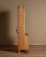 Danish Oak Hutch Cabinets by Henning Kjeaernulf, 1970's (2 Available) - Lone Fox