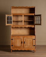 Danish Oak Hutch Cabinets by Henning Kjeaernulf, 1970's (2 Available) - Lone Fox