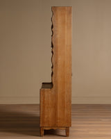 Danish Oak Hutch Cabinets by Henning Kjeaernulf, 1970's (2 Available) - Lone Fox