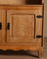 Danish Oak Hutch Cabinets by Henning Kjeaernulf, 1970's (2 Available) - Lone Fox