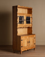 Danish Oak Hutch Cabinets by Henning Kjeaernulf, 1970's (2 Available) - Lone Fox