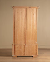 Danish Pine & Glass Display Cabinet, 1970's - Lone Fox