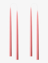 Dark Pink Danish Taper Candle | 12" - Lone Fox