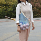 French market bag: French blue