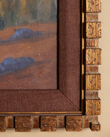 Desert Valley Landscape by A. Phillips, American, Mid 20th Century - Lone Fox