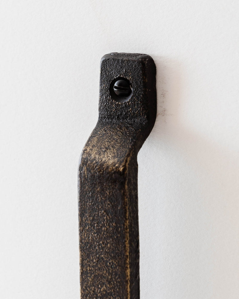 Devon Hammered 6" Iron Cabinet Pull - Lone Fox
