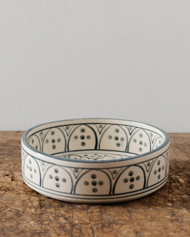 Didi Painted Floral Pet Bowl - Lone Fox