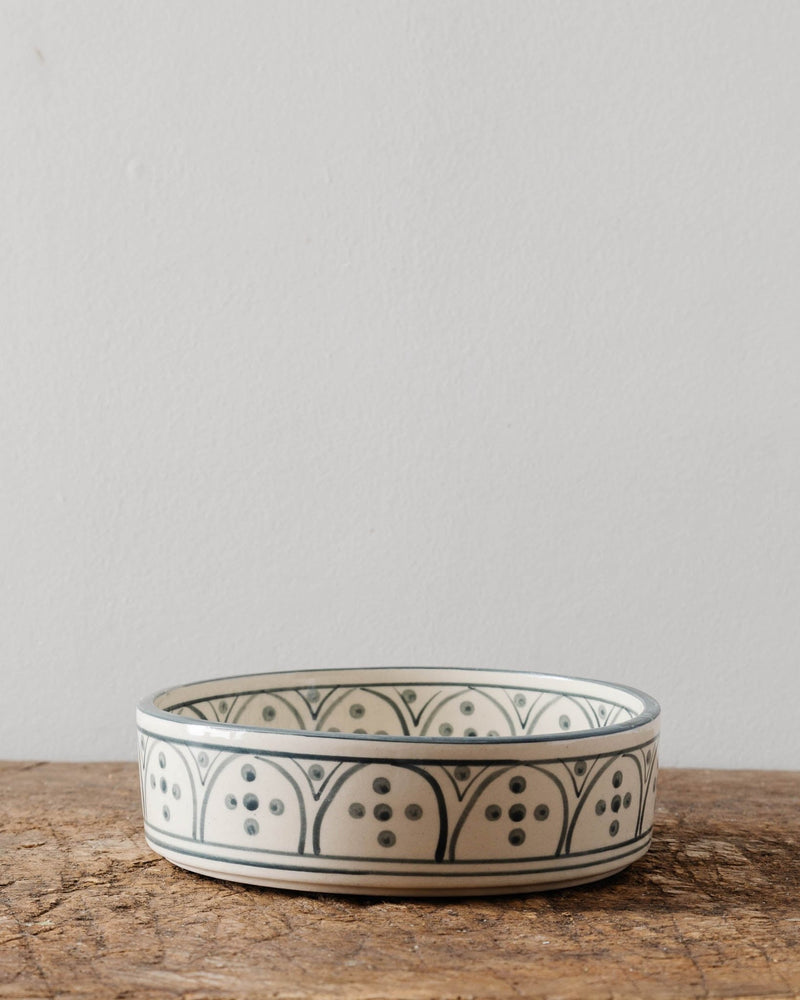 Didi Painted Floral Pet Bowl - Lone Fox