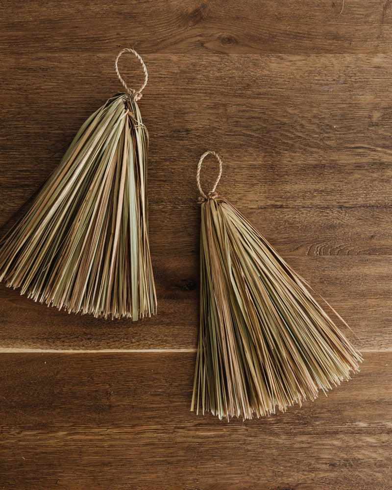 Dried Grass Tassel Ornament - Lone Fox