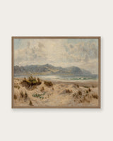 "Dunes on a Welsh Coast" Art Print - Lone Fox