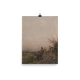 "Dusk" Art Print - Lone Fox