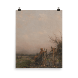 "Dusk" Art Print - Lone Fox